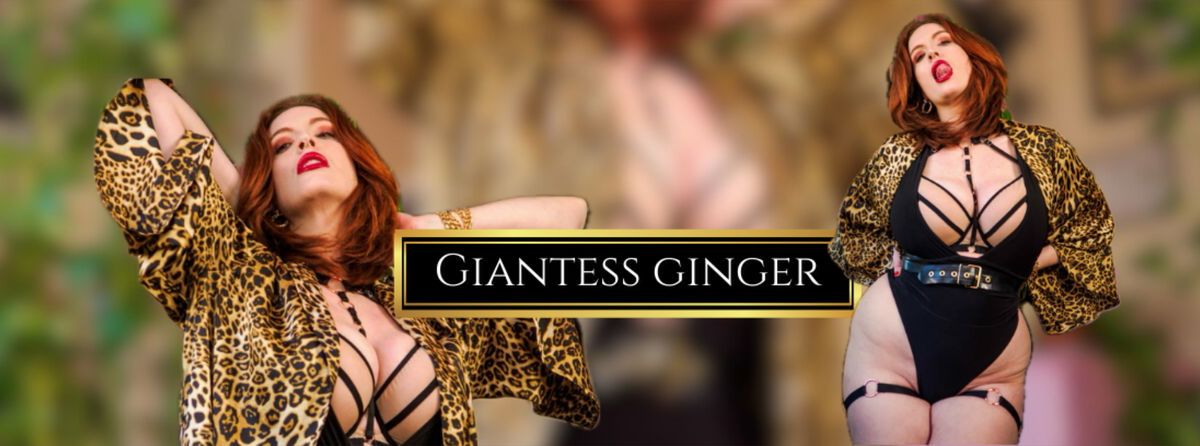 giantessgingerofficial banner