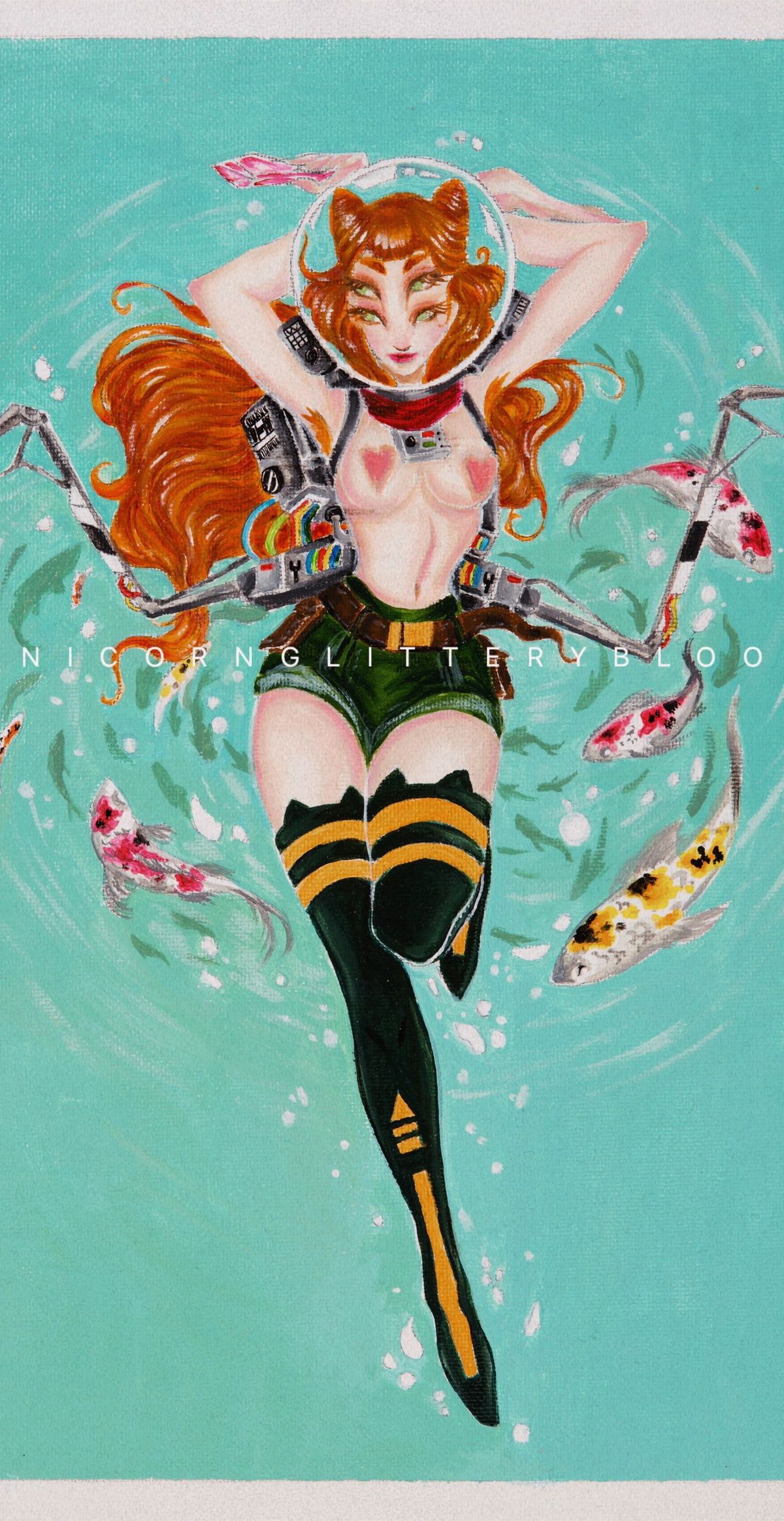 unicornglitteryblood banner